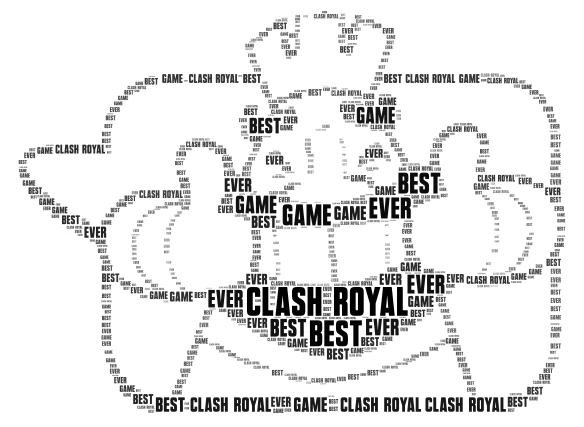 MEGA  KNIGHT word cloud art