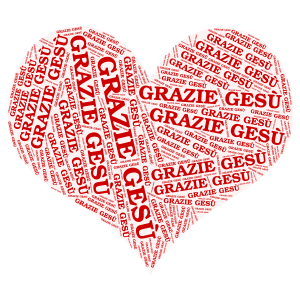 GESÙ  word cloud art