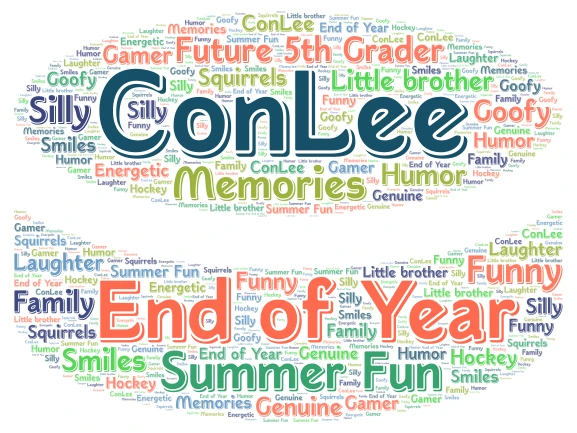 2026 Name Art word cloud art