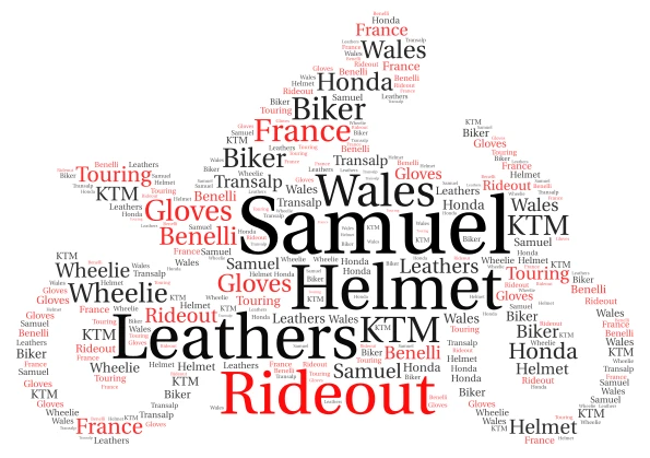 Samuel word cloud art