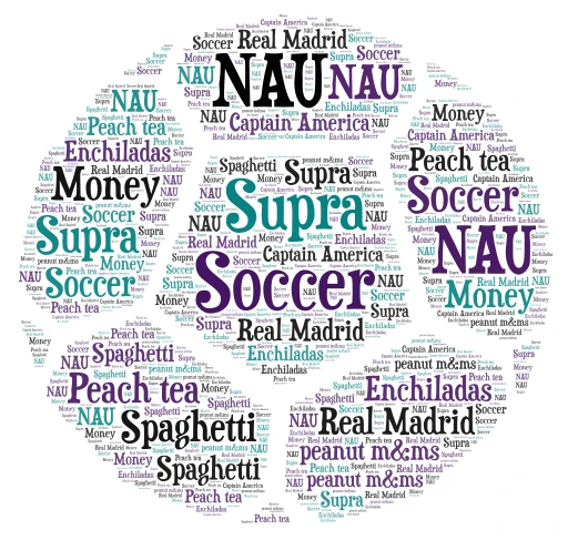Period 3. Aaden L word cloud art