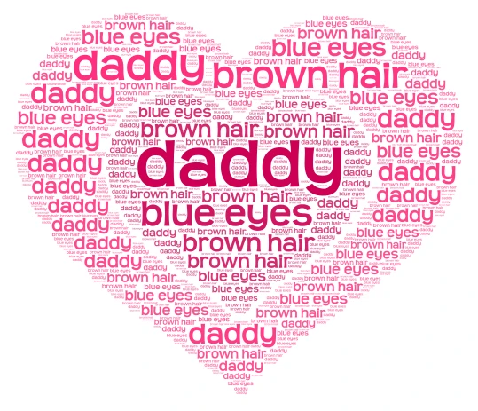 mommy i love you word cloud art