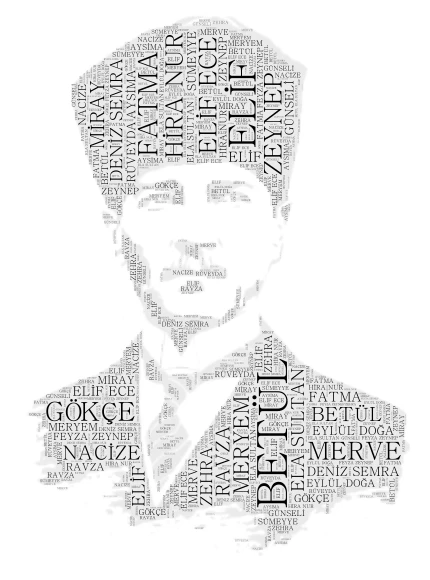 AAAAA word cloud art