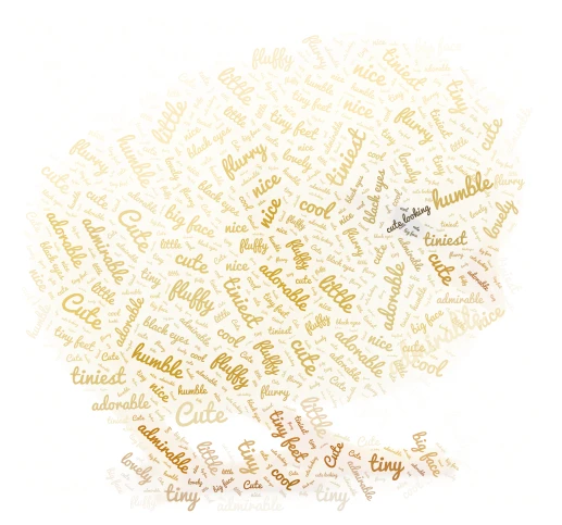 Guess the animal word cloud art