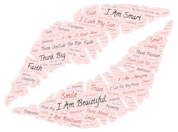 think and mind word cloud art