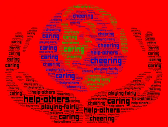 Nikolai word cloud art