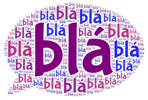 bla word cloud art