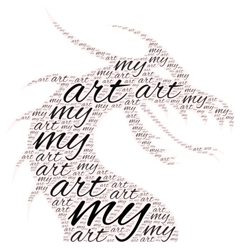 anthony word cloud art