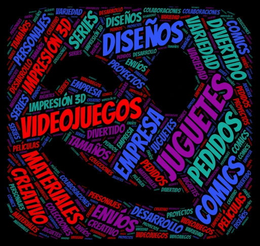 nube de palabras word cloud art