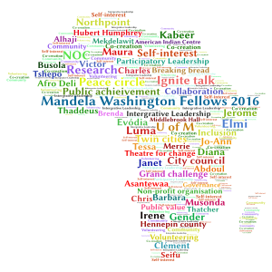 MWF Cloud t-shirt word cloud art