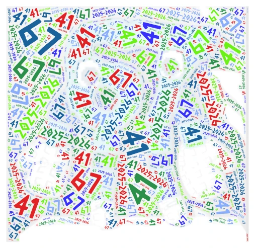 67 word cloud art