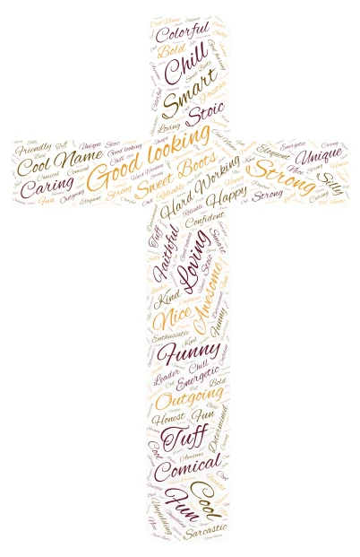 Michael Tronstad word cloud art