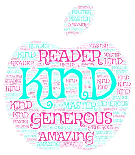 MY TEACHER IS................ word cloud art
