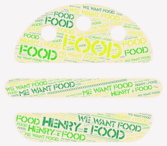 BIG BOY word cloud art