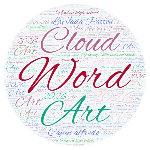 meaning word cloud art