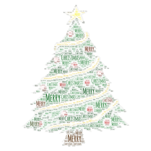 Merry Christmas Everyone !!!! Stay safe :) word cloud art