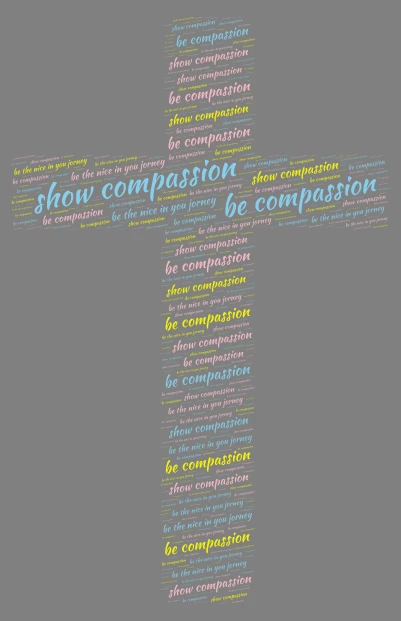 kyles compassion  word cloud art