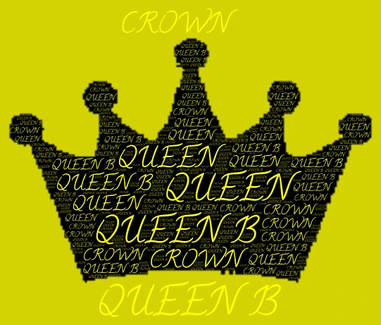 QUEEN'S word cloud art