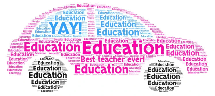 WORLD'S BEST TEACHER!🤓🤓🤓 word cloud art