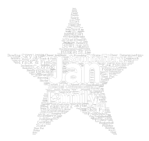 #69 Jan Family purple adult  large cotton blend   word cloud art