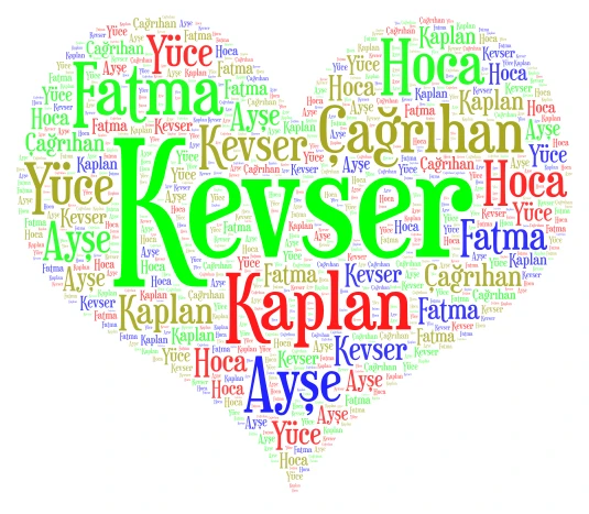 Woery word cloud art