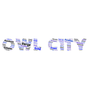 Owl City word cloud art