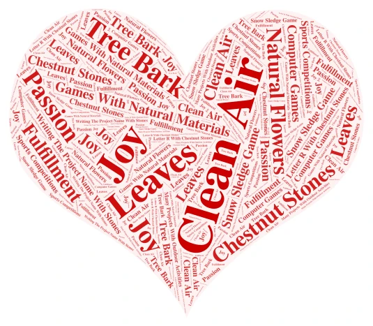 FUN PLEASURE word cloud art