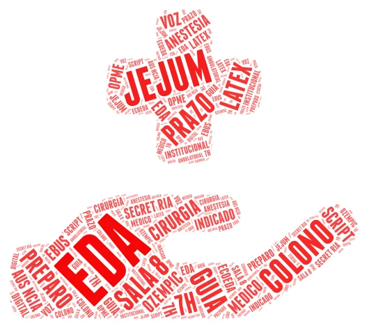 Cap word cloud art