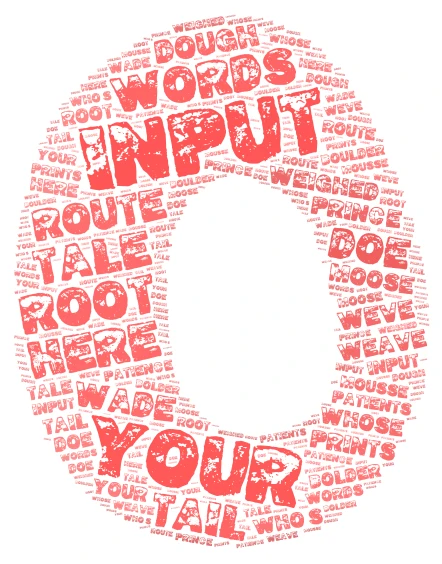 U6w2 word cloud art