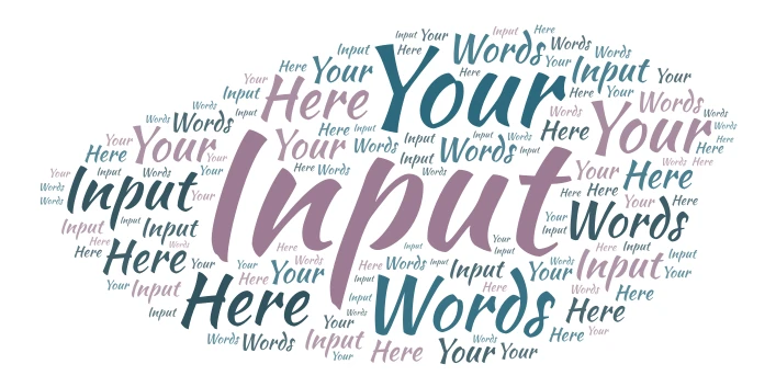 receio pais word cloud art