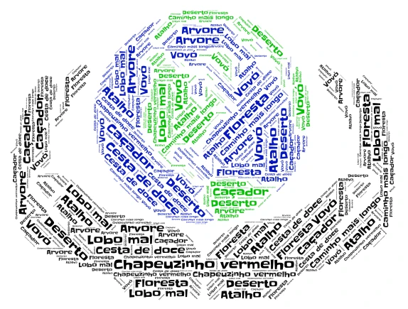 Bernardo 4C word cloud art