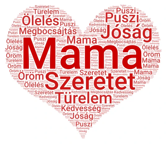 mama word cloud art