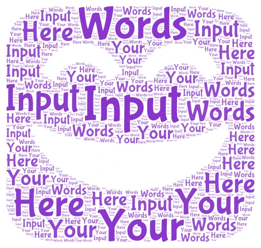 Teknolojik Aletler word cloud art