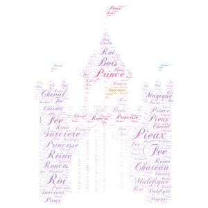 Ambre conte word cloud art