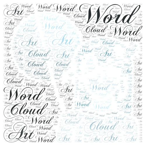 Untitled 13 word cloud art