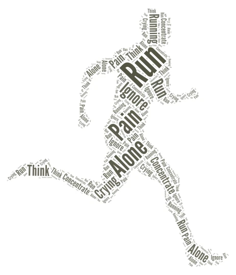 Terry word cloud art