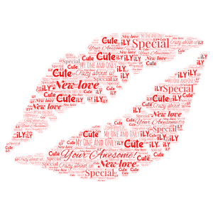 Send this to your crush: word cloud art