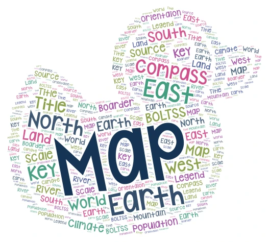 duckie word cloud art