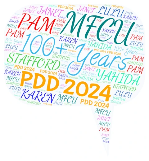 PDD 2024 word cloud art