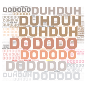 *Wii theme plays in the background* word cloud art