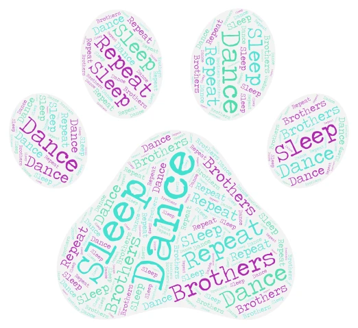 Me word cloud art