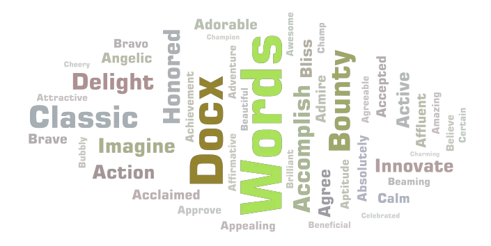 Welcome word cloud art