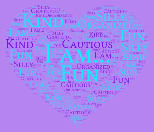 ME! word cloud art