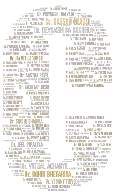 batch of word cloud art