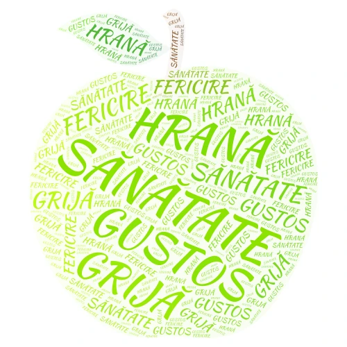 SĂNĂTATE word cloud art