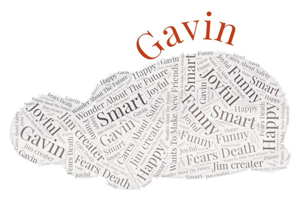 Clodsire word cloud art