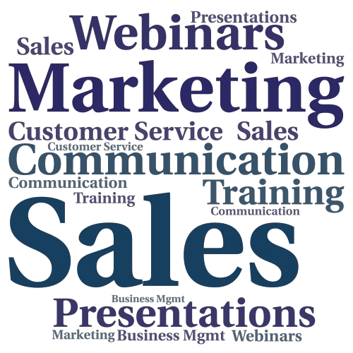 SalesCloud2 word cloud art