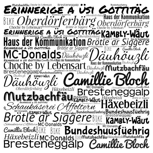 Max word cloud art