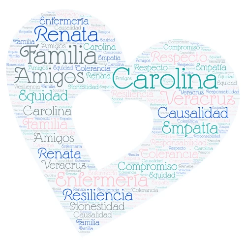 Carolina  word cloud art