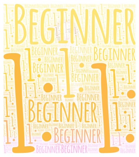 1: Beginner word cloud art